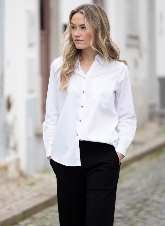 Long Sleeve Blouse by Marble
