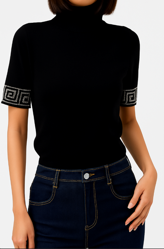 Polo Diamante G Short sleeve Knit