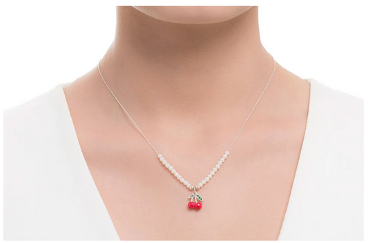 "Let the Magic Unfold" - Sterling Silver Necklace by AnnaBella Moore