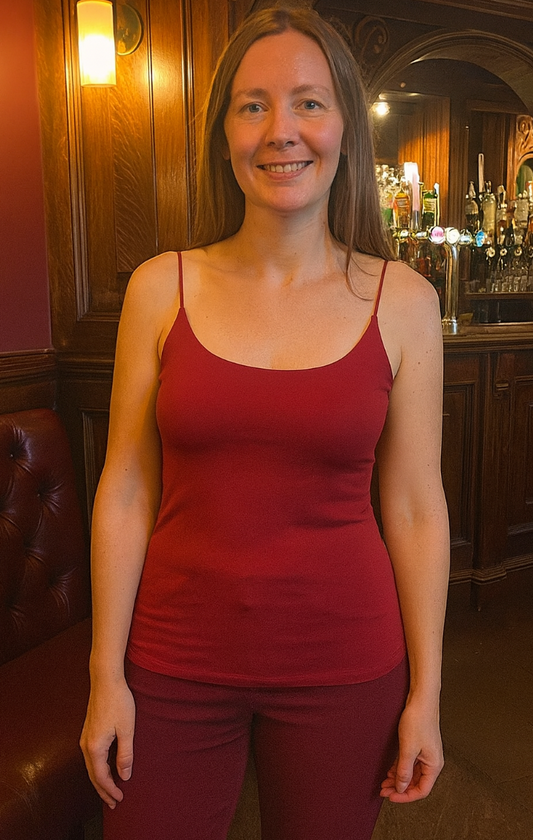 Shoe String vest top