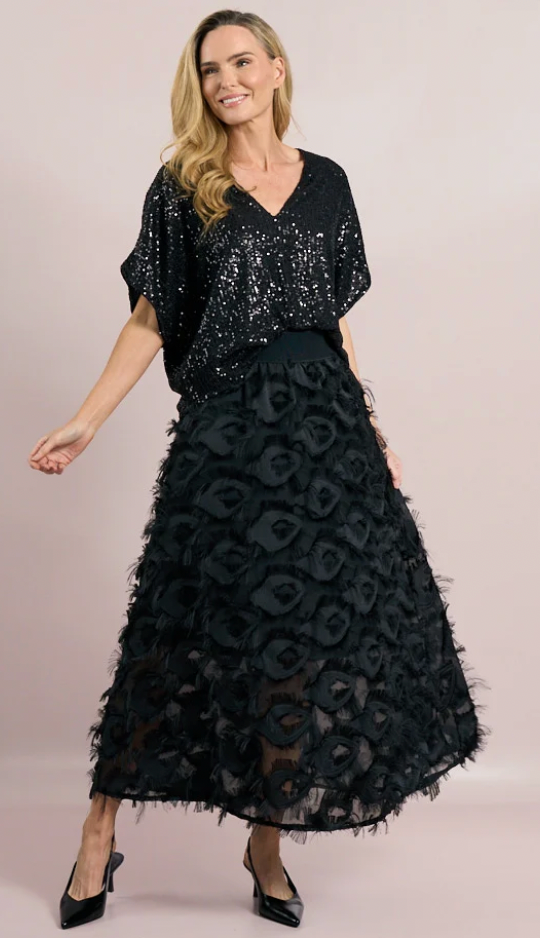 Fringed Skirt by D.E.C.K