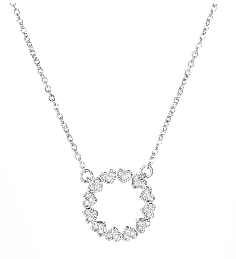 Circular Heart Necklace