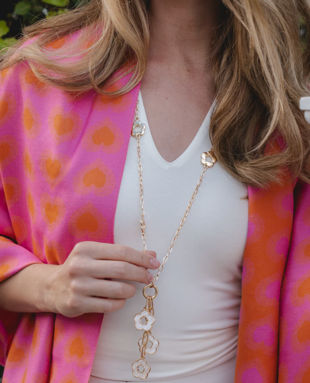 Multi - Pendant Clover Necklace