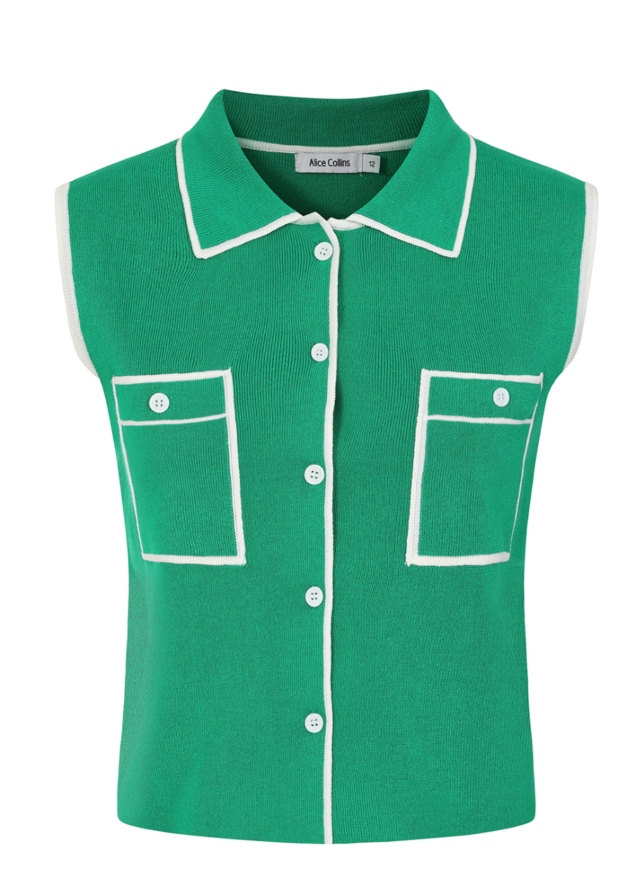Amelia Waistcoat by Alice Collins