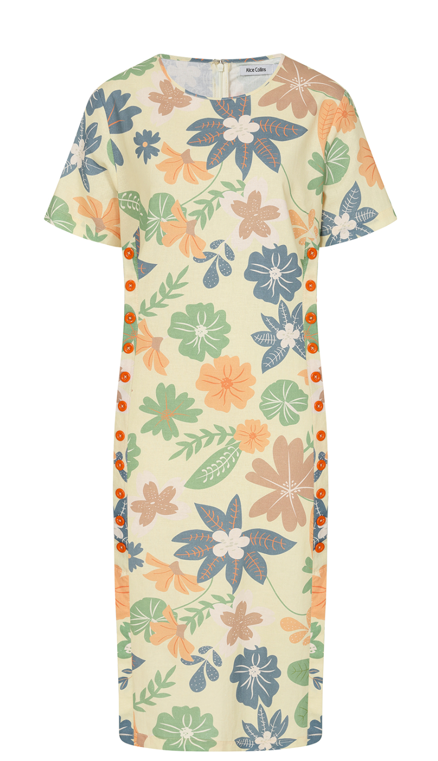 Kylie Print Dress by Alice Collins