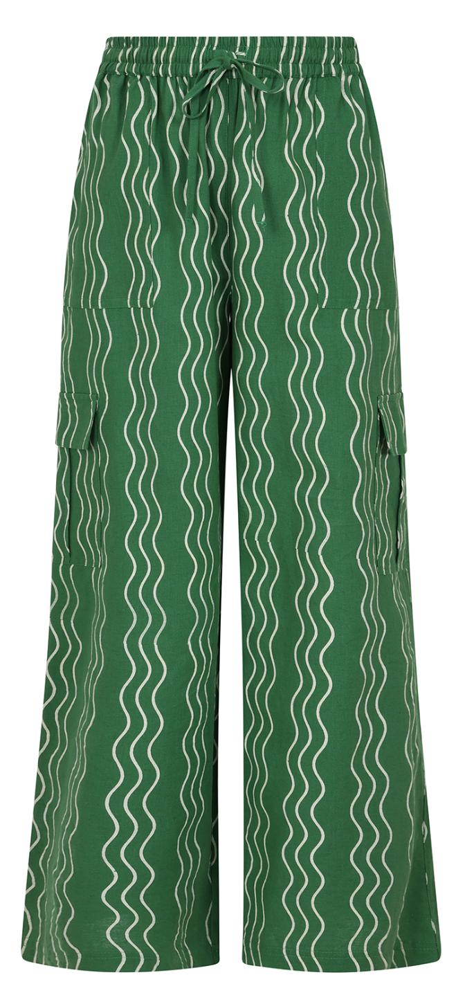 Beth Wavy Trousers by Alice Collins