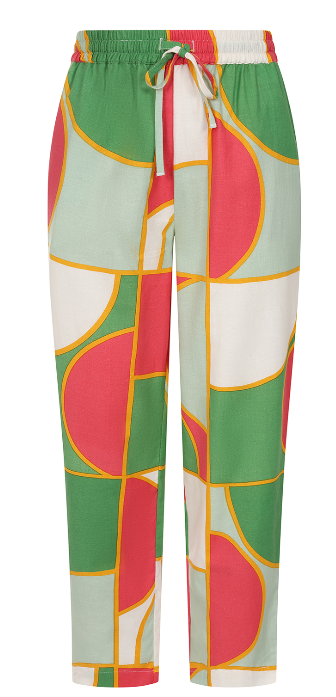 Rosa Crop Trousers by Alice Collins