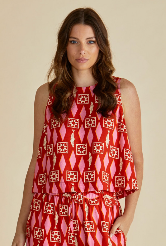 Copacabana Shell Sardinia Top