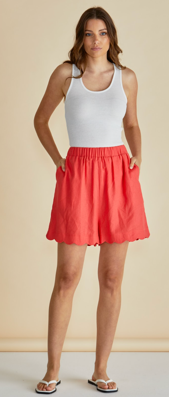 Seraphina Red Short