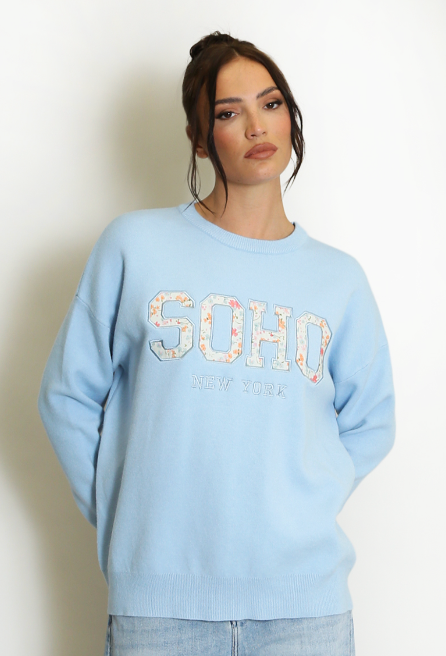 Floral SOHO Motif Jumper