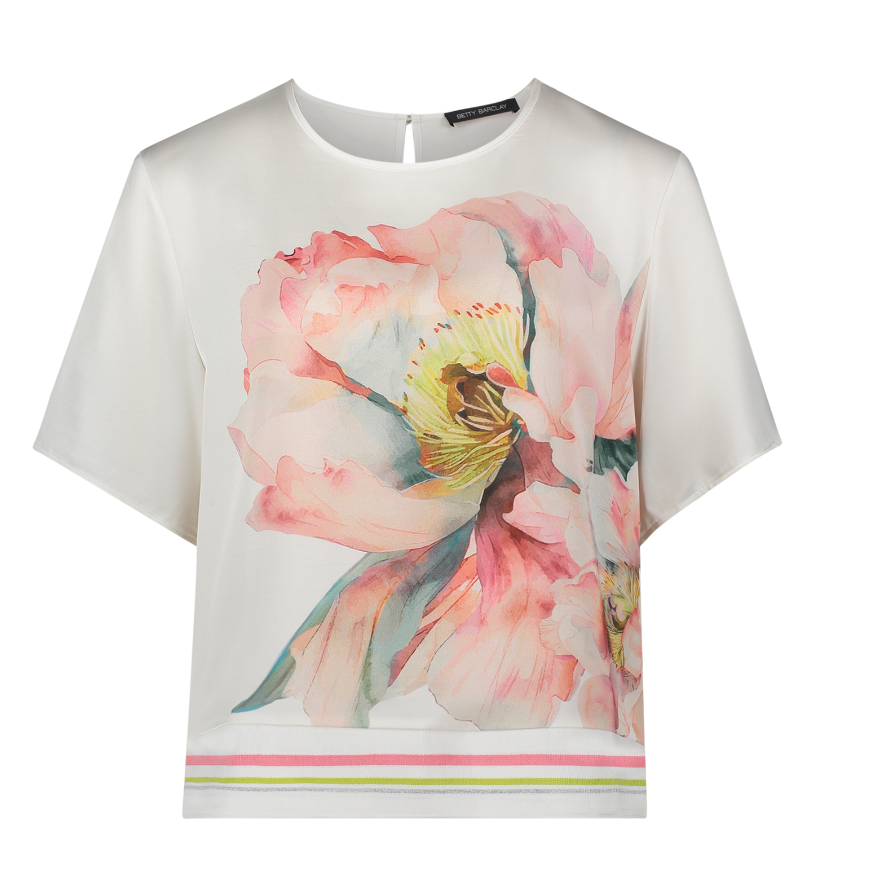 Lillie Satin Blouse by Betty Barclay