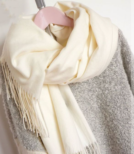 Ivory Pashmina