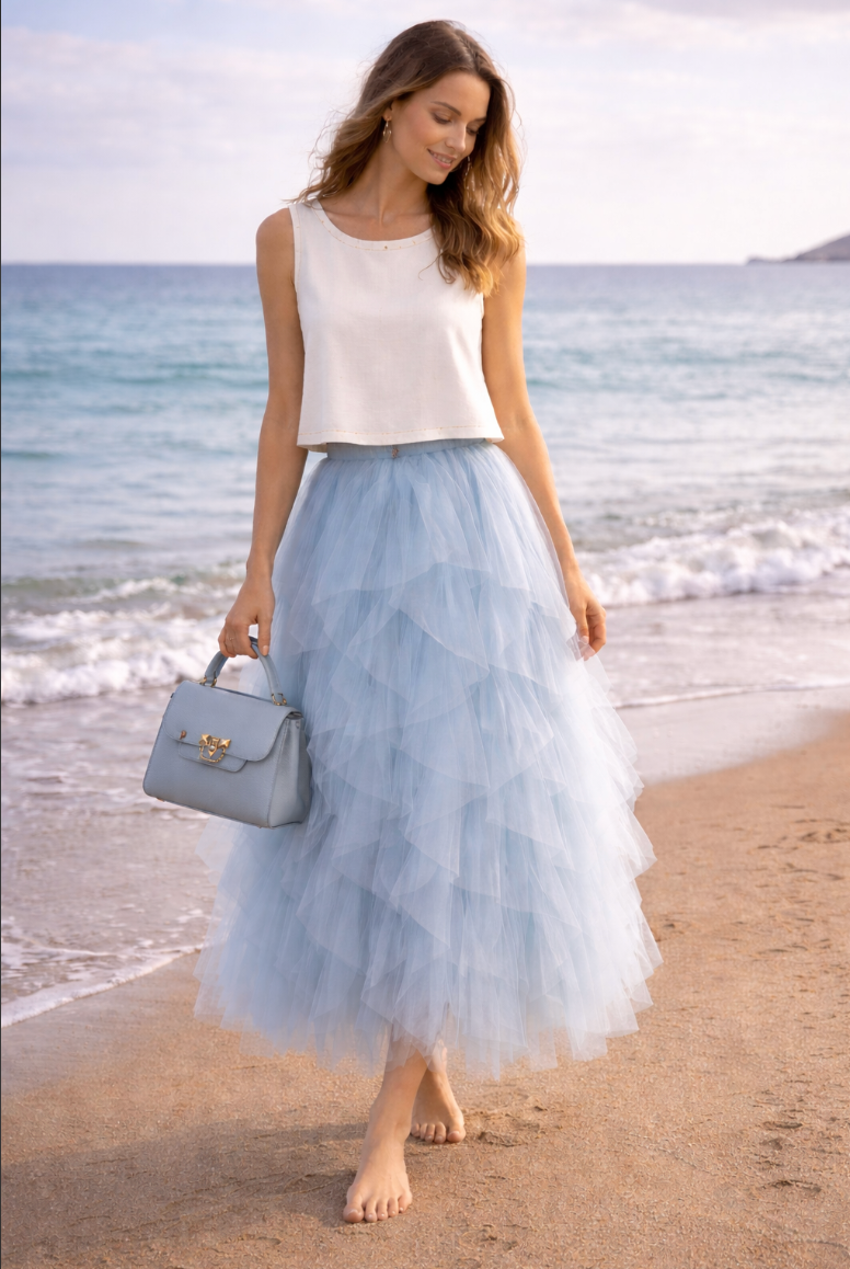 Taylor Tuille Skirt