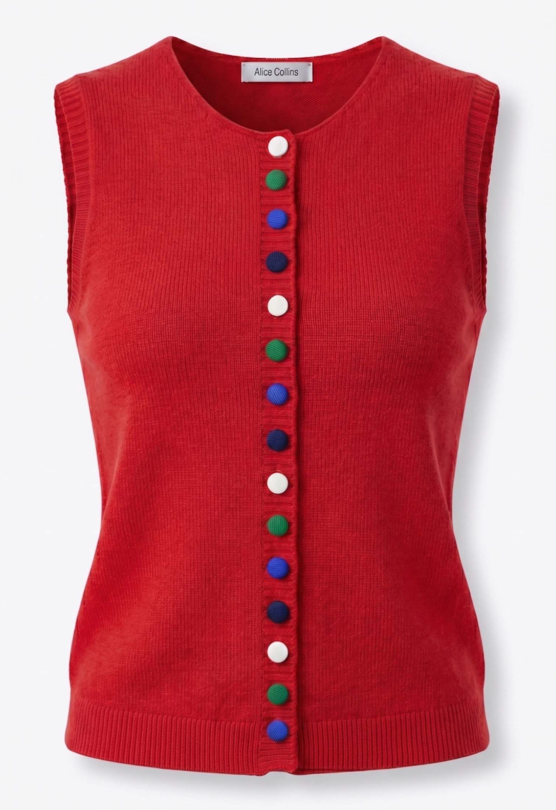 Cindy Waistcoat By Alice Collins
