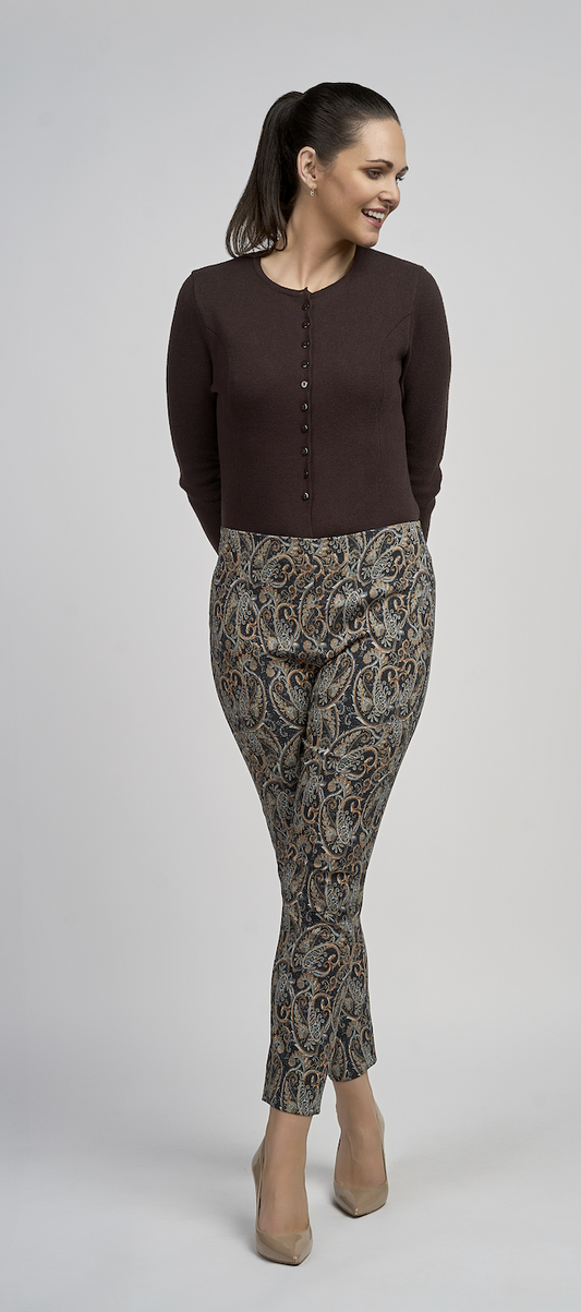 Paula Paisley Ankle grazers by Pinns