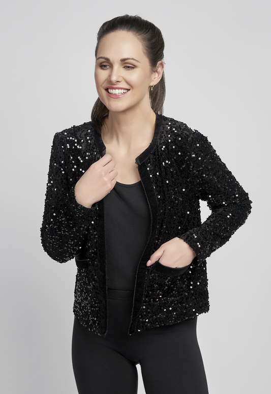 Tara Sequin Jacket