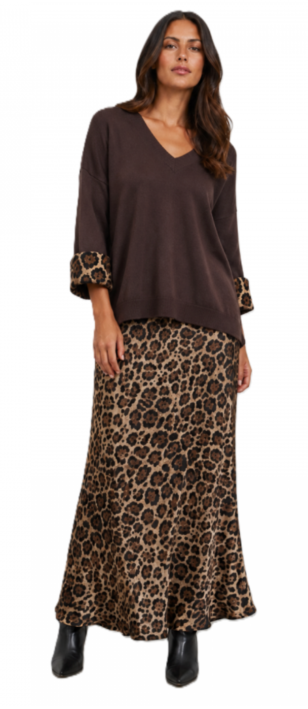 Brook Satin Skirt By Malissa J