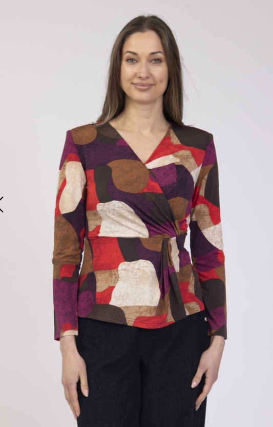 Crystal Wrap Top by Jessica Graaf
