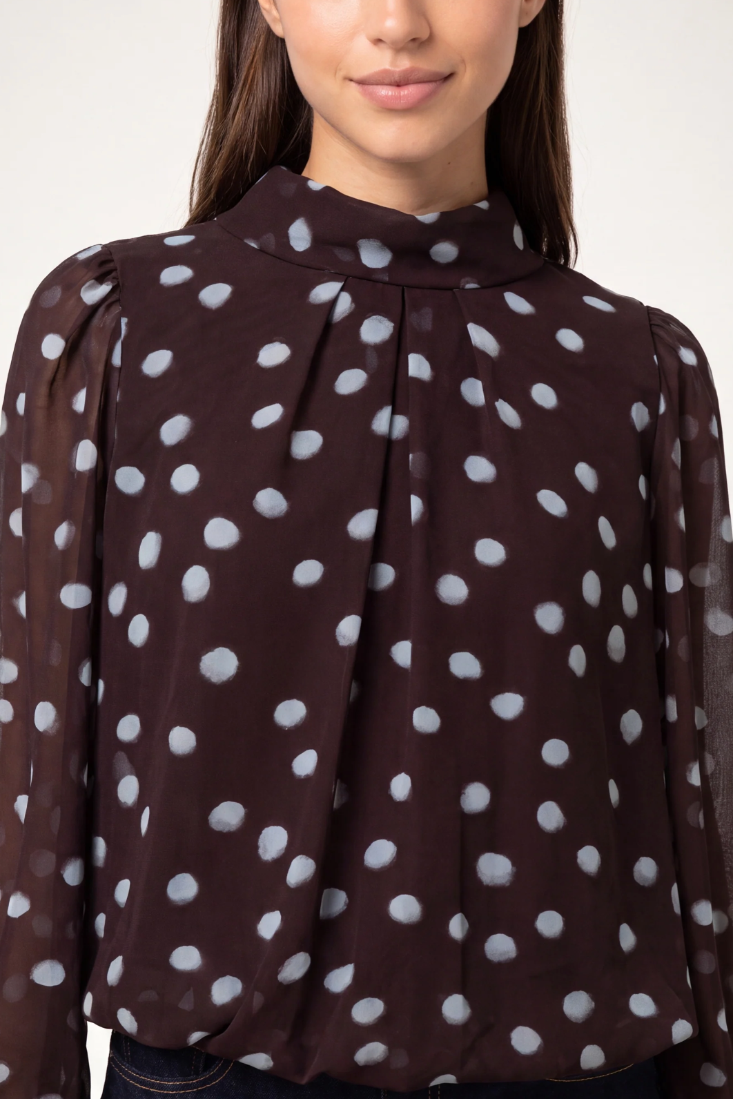 Maya Polkadot Top