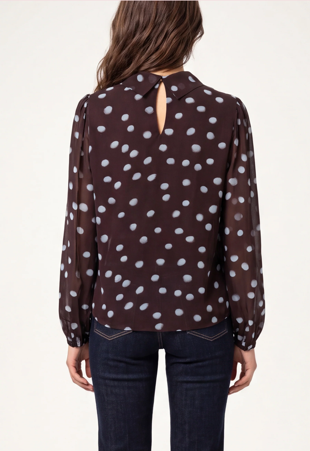 Maya Polkadot Top