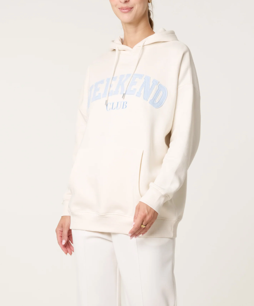 Weekend Hoodie - Cream