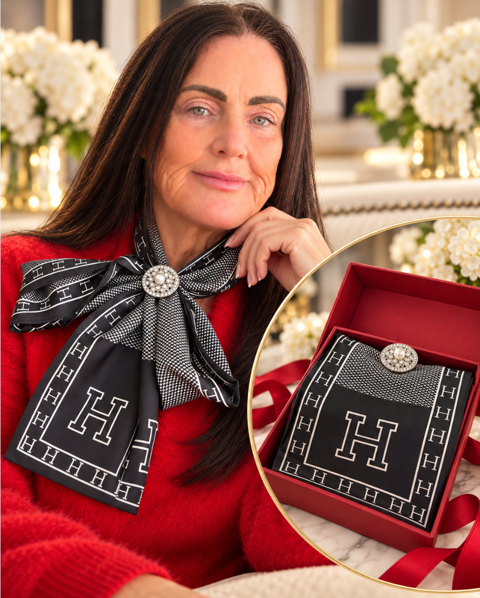 Monochrome Neck Scarf
