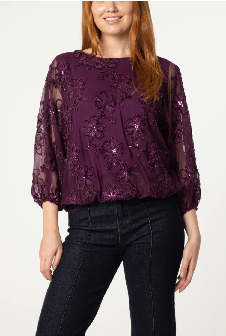 Tara Sparkly Top