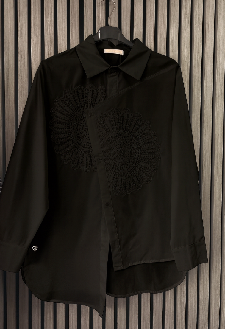 Topsy Turvy detail Blouse by Malissa J