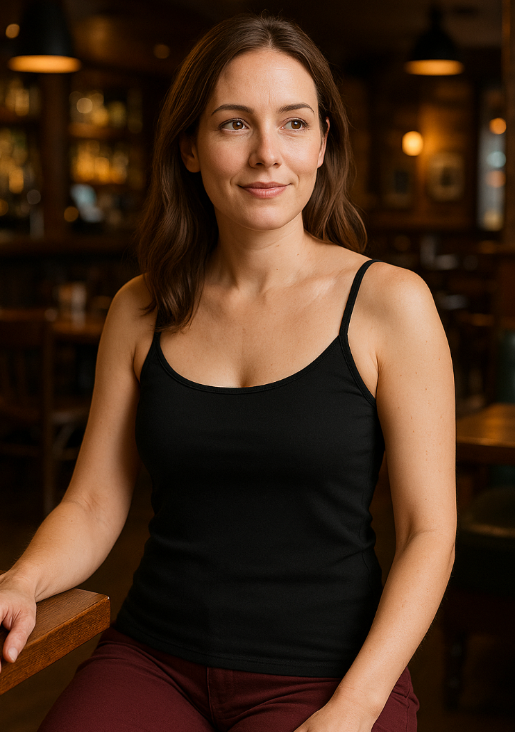 Shoe String vest top