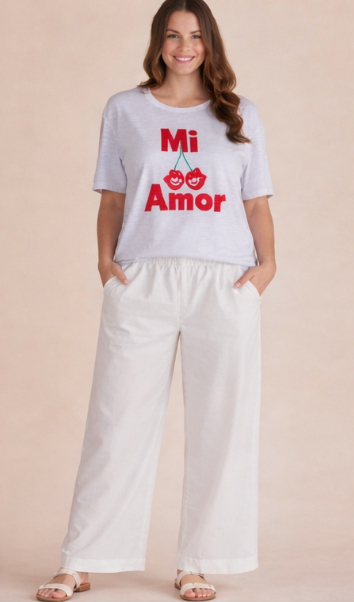 Mia Linen Trousers By Alice Collins