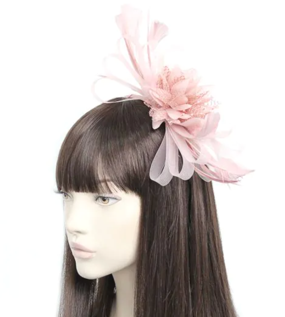 Elsie Fascinator - Pink