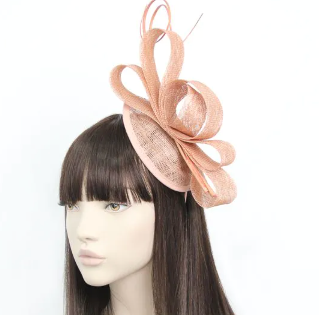 Zara Fascinator - Nude
