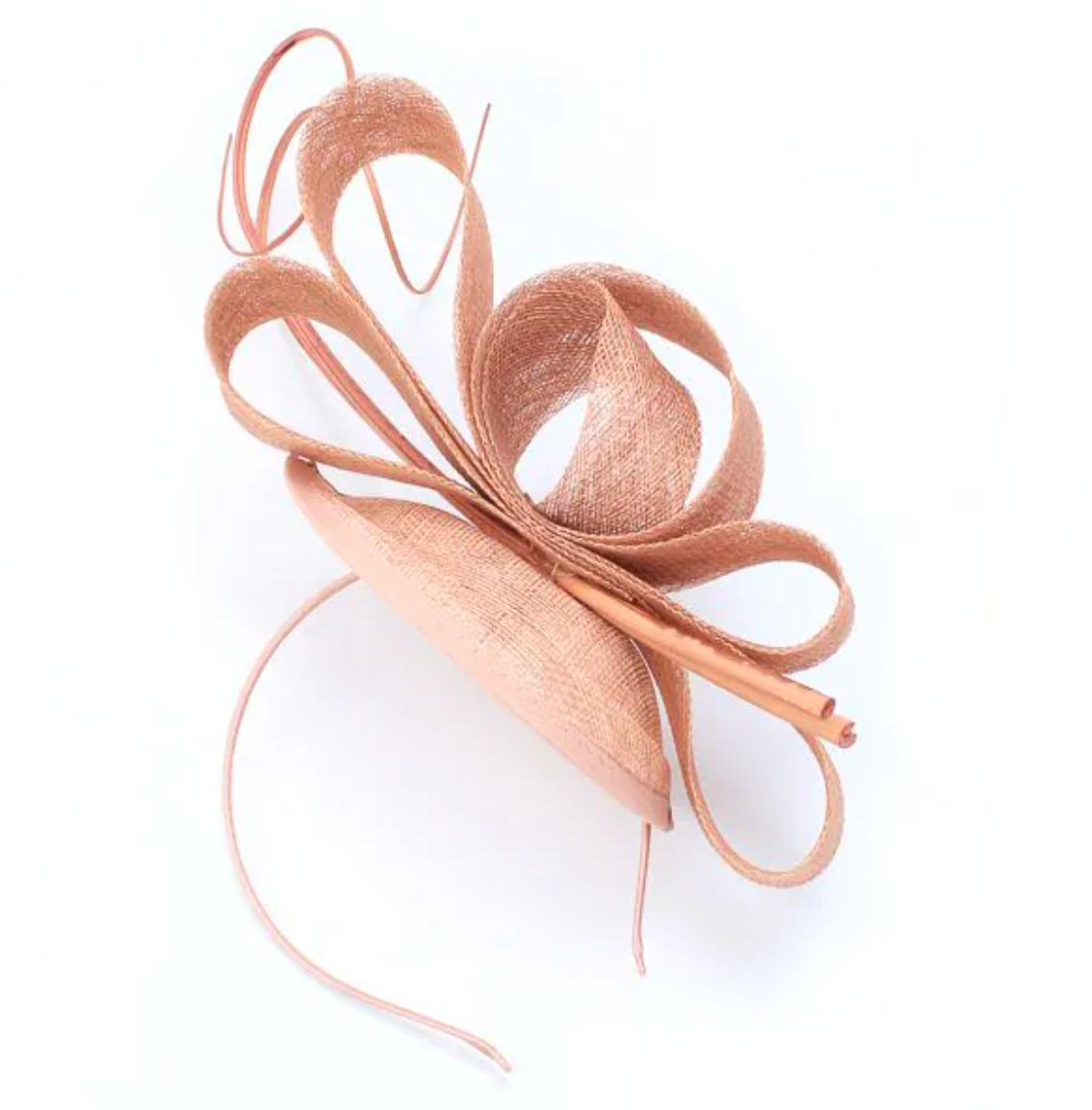 Zara Fascinator - Nude