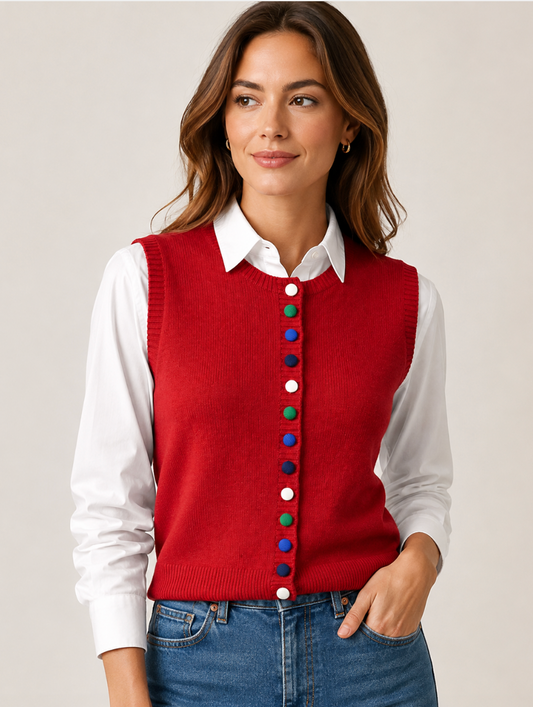 Cindy Waistcoat By Alice Collins