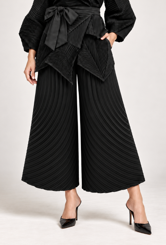 Pammy Pleated trousers by Malissa J